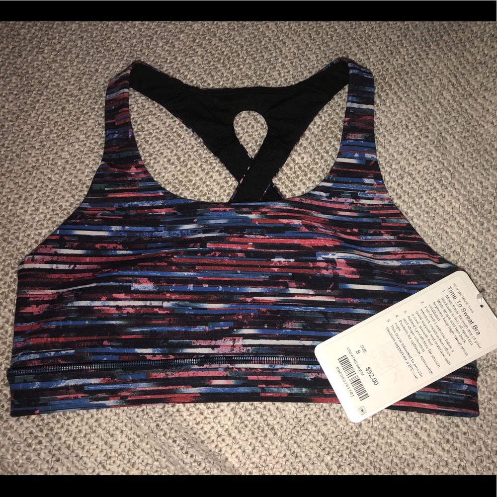Lululemon time to sweat bra